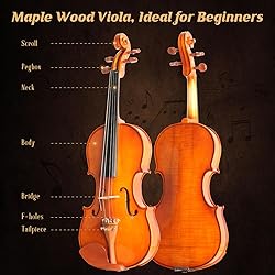 Ceciliec CVA-400 Viola, Solid Wood Viola with
