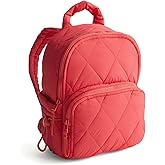 Vera Bradley Women's Featherweight Small Banbury Backpack, Cayenne, One Size