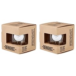 BenShot Golf Ball Rocks Glass - 11oz | Made in the