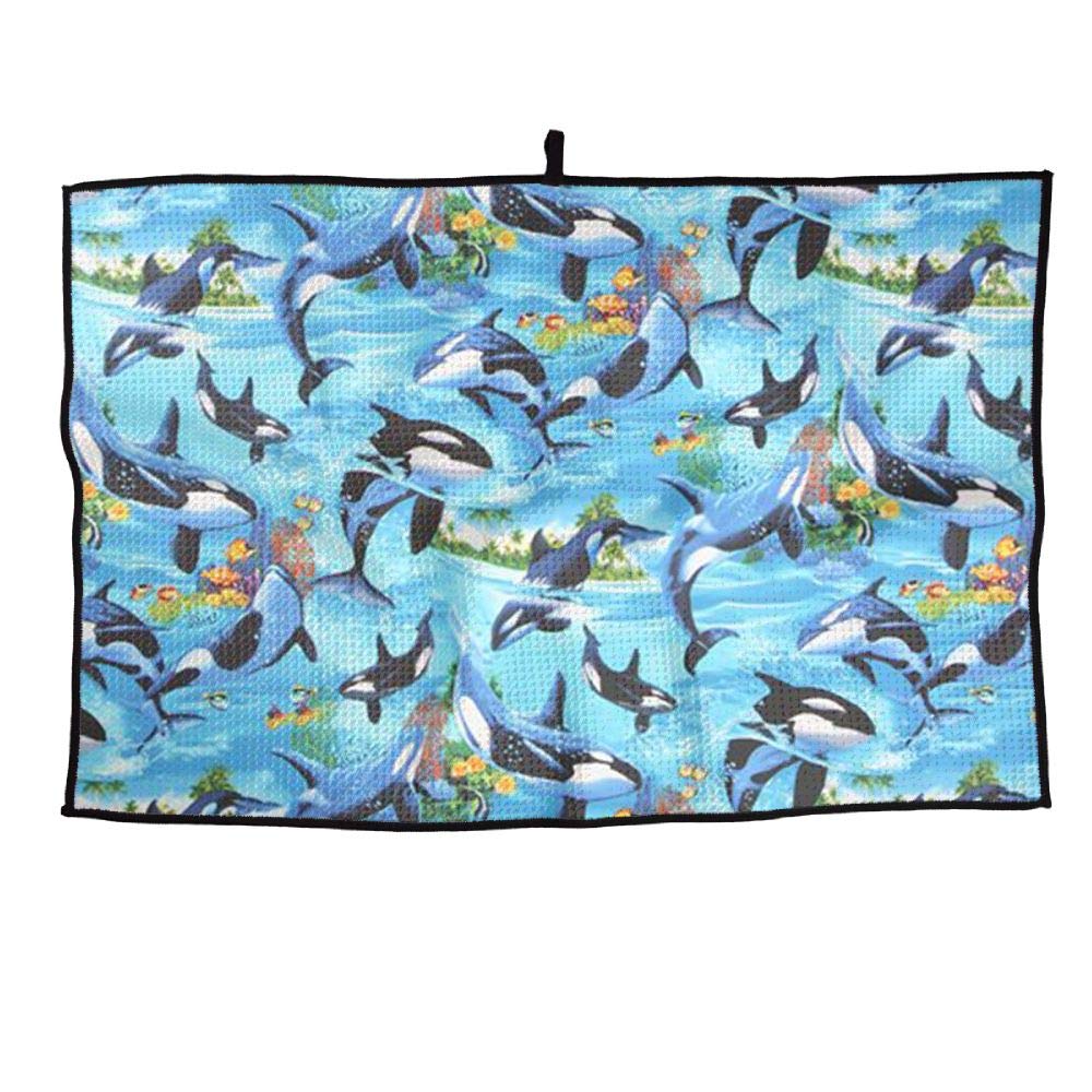 Unisex Soft Golf Towel Quick Drying Sports Towel for Yoga,Gym,Basketball,Golf Workout & More Activities