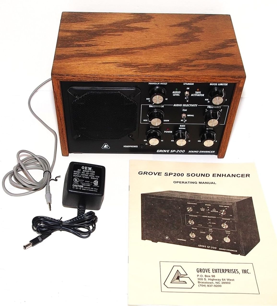 Rare Grove SP200 Sound Enhancer Active Amplified Speaker