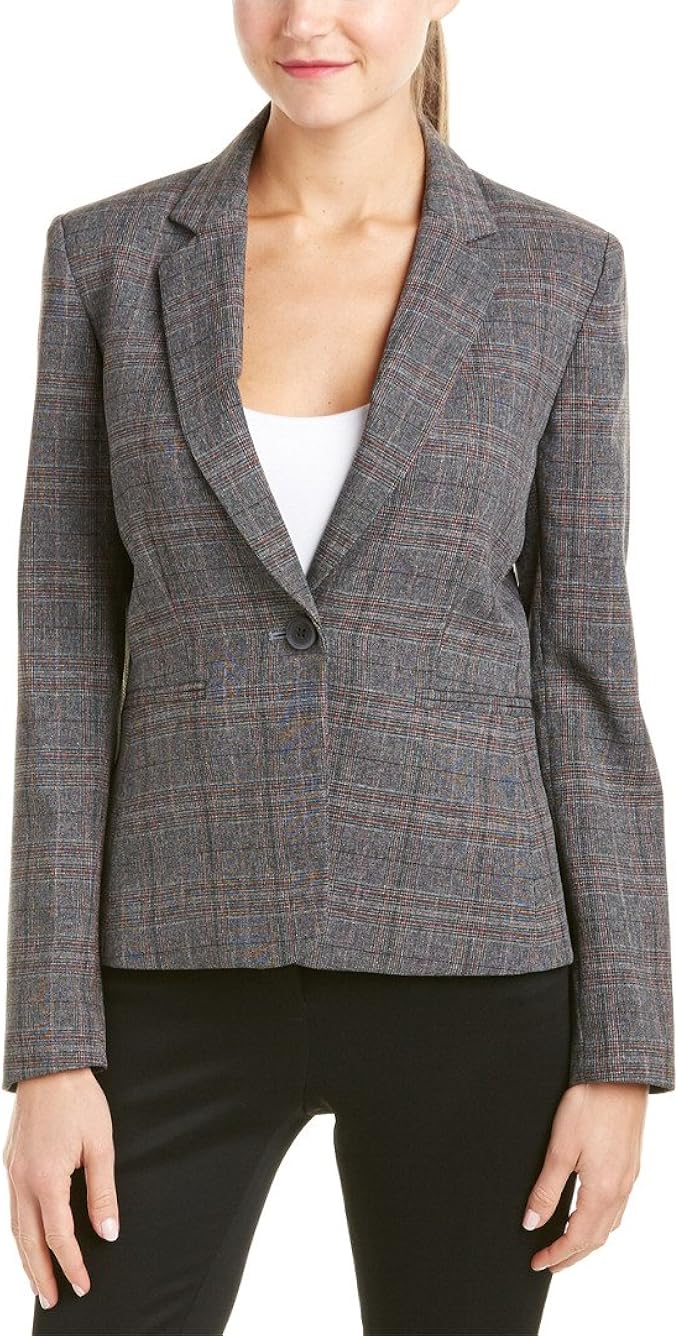 Tahari by Arthur S. Levine Women's Plaid Jacket Clothing