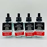 Bath & Body Works WallFlowers Fragrance Refill 0.8 Oz 4 Pack (Fresh Balsam)