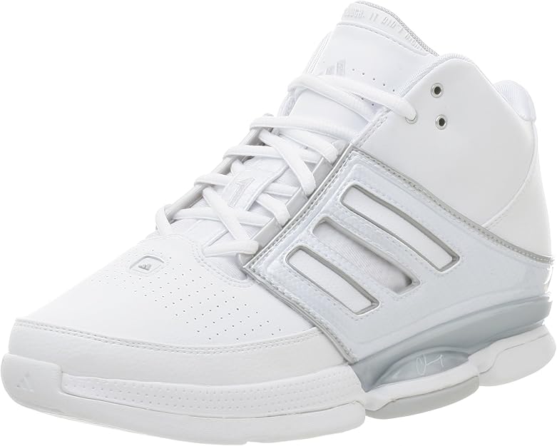 adidas Men's CBillups Basketball Shoe, Runwht/Runwht/Metsil, 10 M Basketball