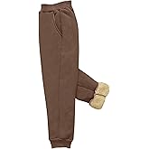 AMEBELLE Boys Girls' Winter Warm Jogger Pant Fleece Lined Elastic Waist Sweatpants