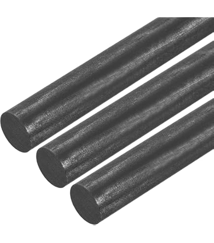QNBDA 1PC Tiges De Graphite, Tige De Carbone De Cylindre D'électrode