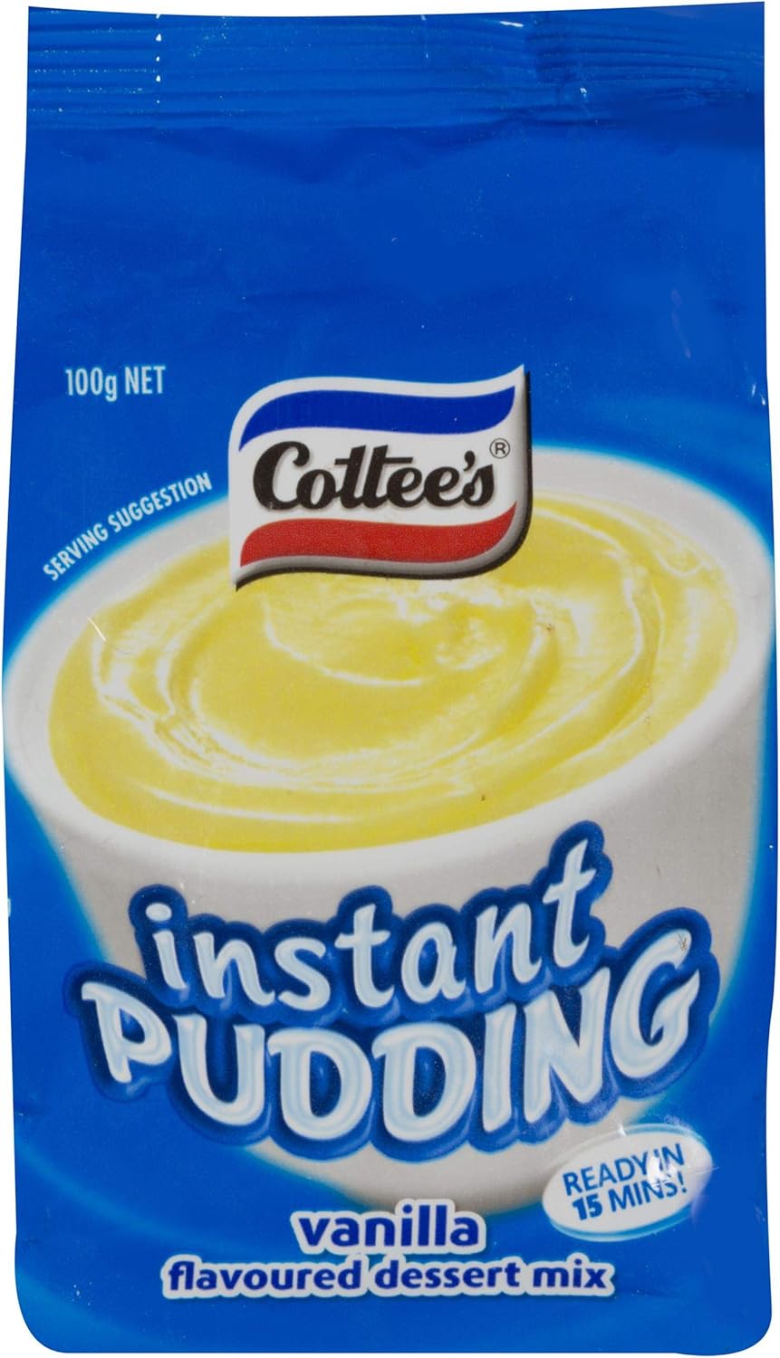 Cottee's Instant Vanilla Pudding Mix, 100g Grocery
