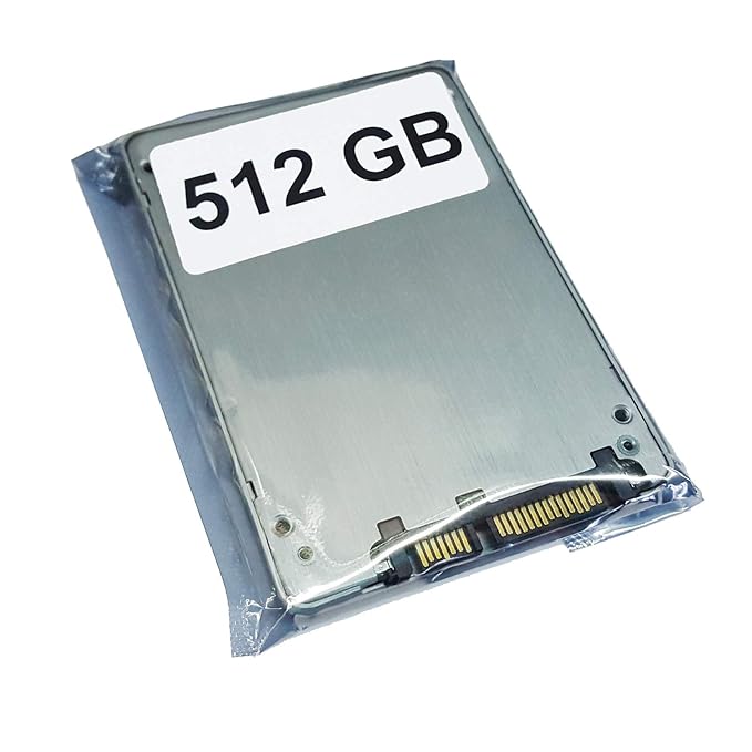 512GB SSD Festplatte 2,5' Zoll SATA3 Solid State Drive für Asus X453MA-BING-WX122B