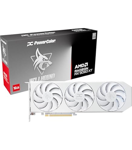 Amazon.com: XFX Swift AMD Radeon RX 9060 XT OC White Triple