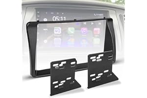 NuIth Double DIN Aftermarket Radio Installation Dash Kit for 2003-2008 Toyota Corolla Radio Dash Stereo Mounting Installation