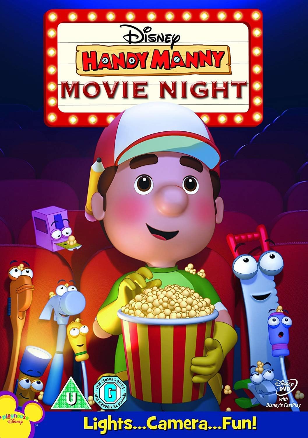 Handy Manny Movie Night [DVD]: Amazon.co.uk: Wilmer Valderrama, Carlos