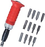 Blue Spot Tools 13 Piece Impact Driver Set in Case - Red, Hardened Steel Bits view 2