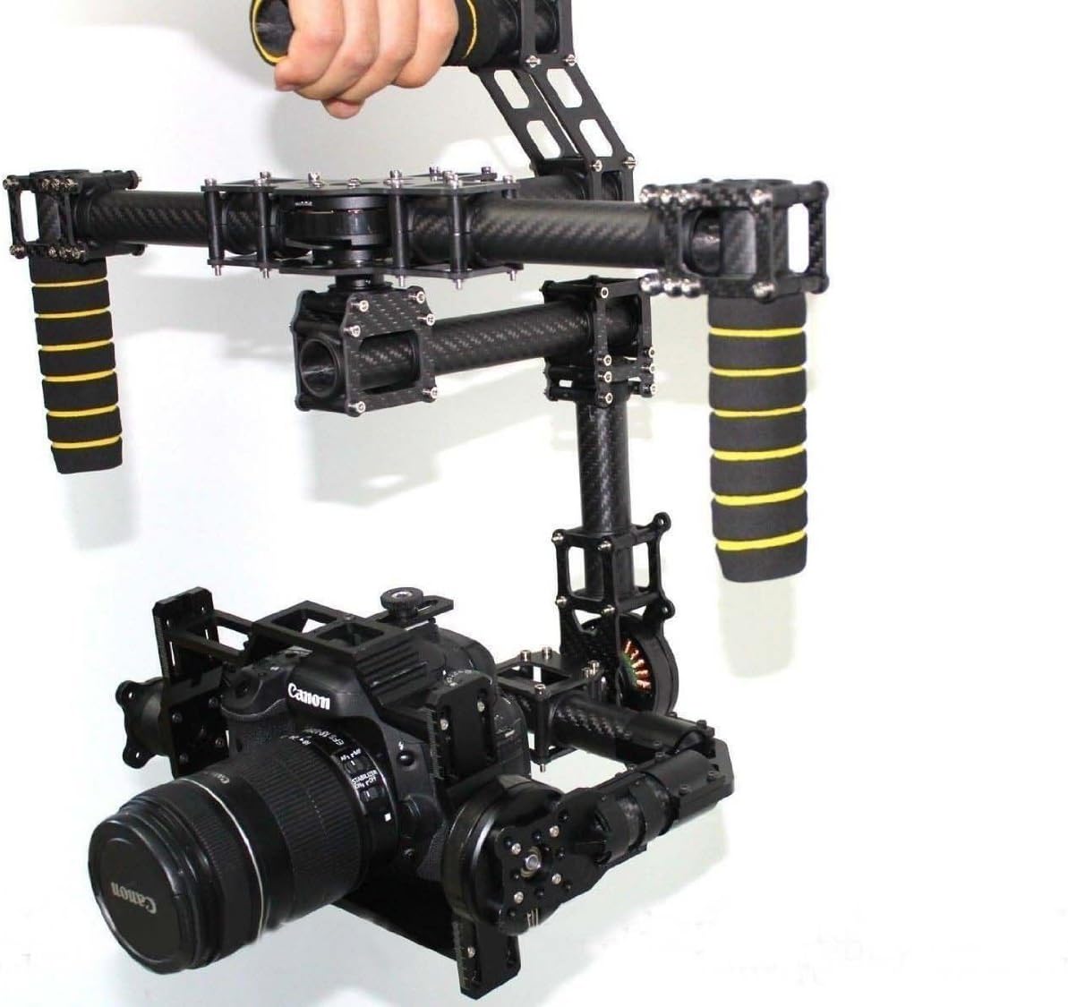 Yiguo 3-Axis Hhg5d Eagleeye Dslr Camera Handheld Gimbal Carbon Fiber Camera Mount Stabilizer W/alexmos BGC