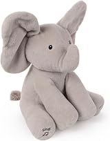 Baby GUND Flappy Elephant Interactive Musical Peek-a-Boo Plush 12-Inch view 4