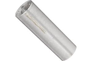 Steel Taper Pin, Plain Finish, Meets ASME B18.8.2, Standard Tolerance, 8 Pin Size, 0.492" Large End Diameter, 0.461" Small En