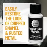 The Scratch Doctor Enamel Touch Up Paint 15ml Black Quick Dry UK Brand view 2
