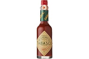 TABASCO Sauce Garlic Pepper Hot Sauce, Cayenne Pepper Garlic Blend, Full of Flavour, Add to Your Favourite Dish, 57ml