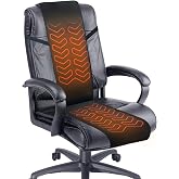 Foldable &amp; Washable Fabric Heated Seat Cushion with Temperature Control &amp; Timer-for Office/Home Use
