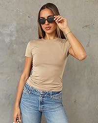 Abardsion Women's Casual Basic Going Out Crop Tops
