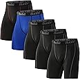 Runhit Compression Shorts Men Underwear Spandex Running Shorts Workout Athletic
