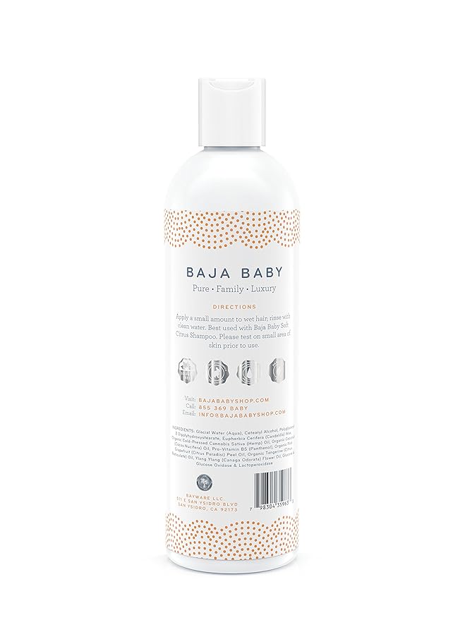 baja baby unscented shampoo & wash