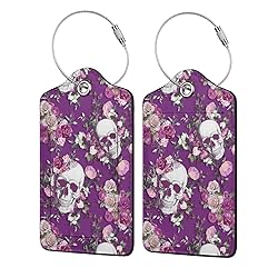 Docsckus 1 PCS PU Leahter Luggage Tag with
