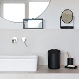 Kazai. Mini Waste Bin Tove 1.5L Small Black Non-Slip Inner Bin view 6
