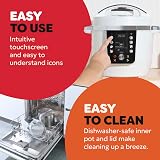 Instant Pot Pro 10-in-1 Electric Multi-Cooker 5.7L White Pressure Cooker view 7