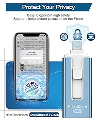 Sunany USB Flash Drive 256 GB for Phone and