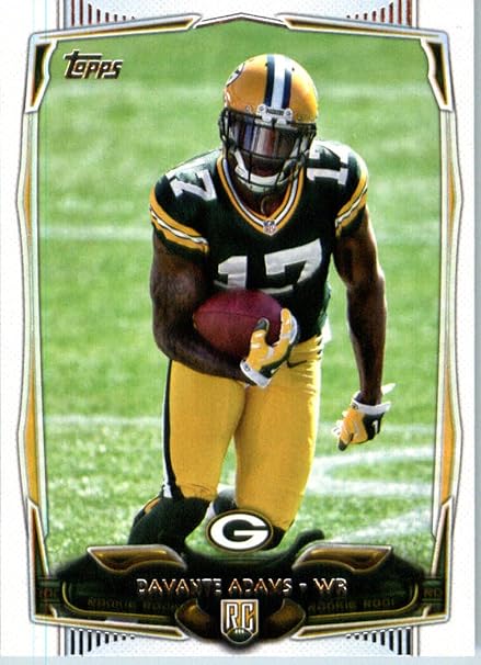 2014 Topps NFL Football Card 337 Davante Adams Green Bay Packers 