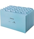 Amazon.com : Oxford Poly Index Card Guides, Alphabetical, A-Z, Assorted  Colors, 4