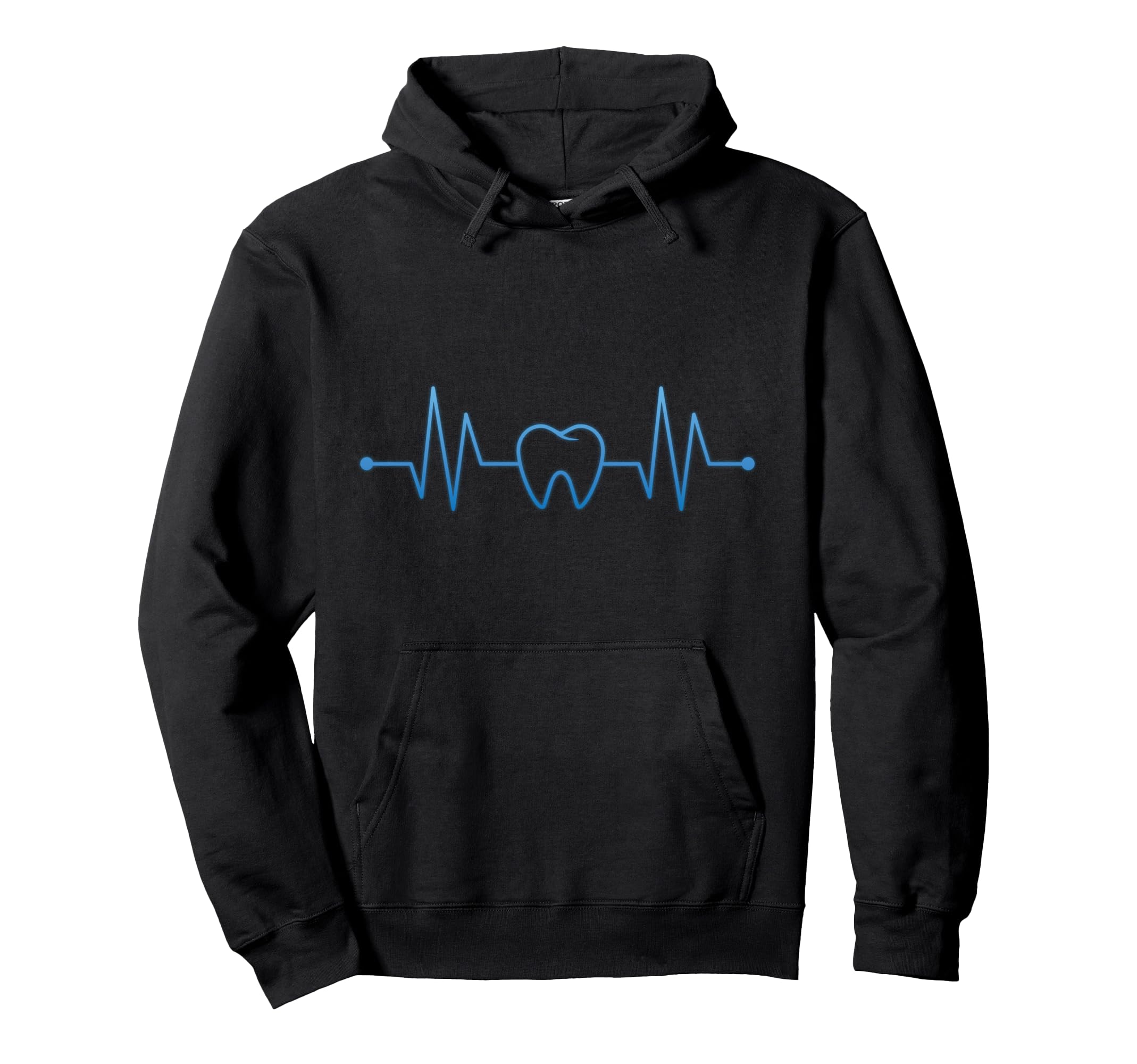 Heartbeat Teeth For Dental Hygienist Or Dental Assistant Pullover Hoodie