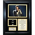 HOFSM.COM Hall of Fame Sports Memorabilia Framed Eminem Discography Facsimile Laser Engraved Signature Auto 11"x14" Music Photo Sig Collage