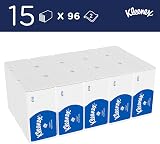 Kleenex Ultra Paper Towels 6710 V-Fold 3-Ply 1,440 Towels 15 Packs 96 Sheets view 2