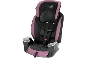 Evenflo Maestro Sport Convertible Booster Car Seat, Forward Facing, High Back, 5-Point Harness, For Kids 2 to 8 Years Old, Whitney Pink
