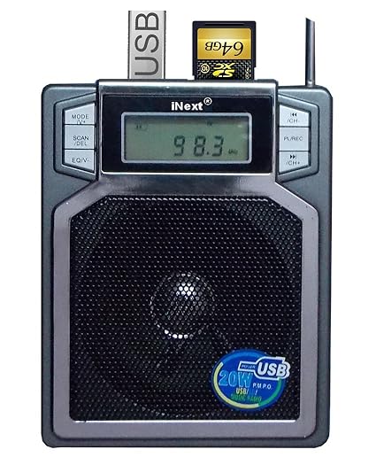 fm radio with usb player with speaker