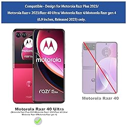 Ailiber Case for Motorola Razr Plus 2023/Razr 40