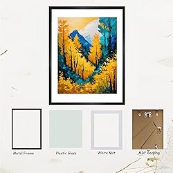 EVQUIT 10x12 High-Definition Aluminum Picture Frame