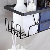 KEGII Shower Caddy Hanging Bathroom Storage with Hanger Black view 6