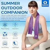 Sukeen Cooling Towel Microfiber 100 x 30 cm with Pouch view 2