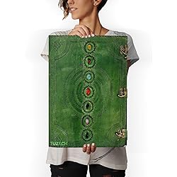 TUZECH Seven Chakra Medieval Stone Embossed