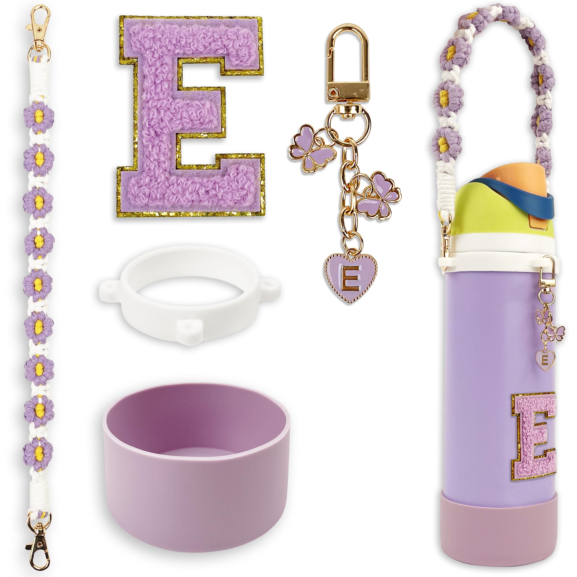 Silicone Boot Cute Monogram Set Compatible with