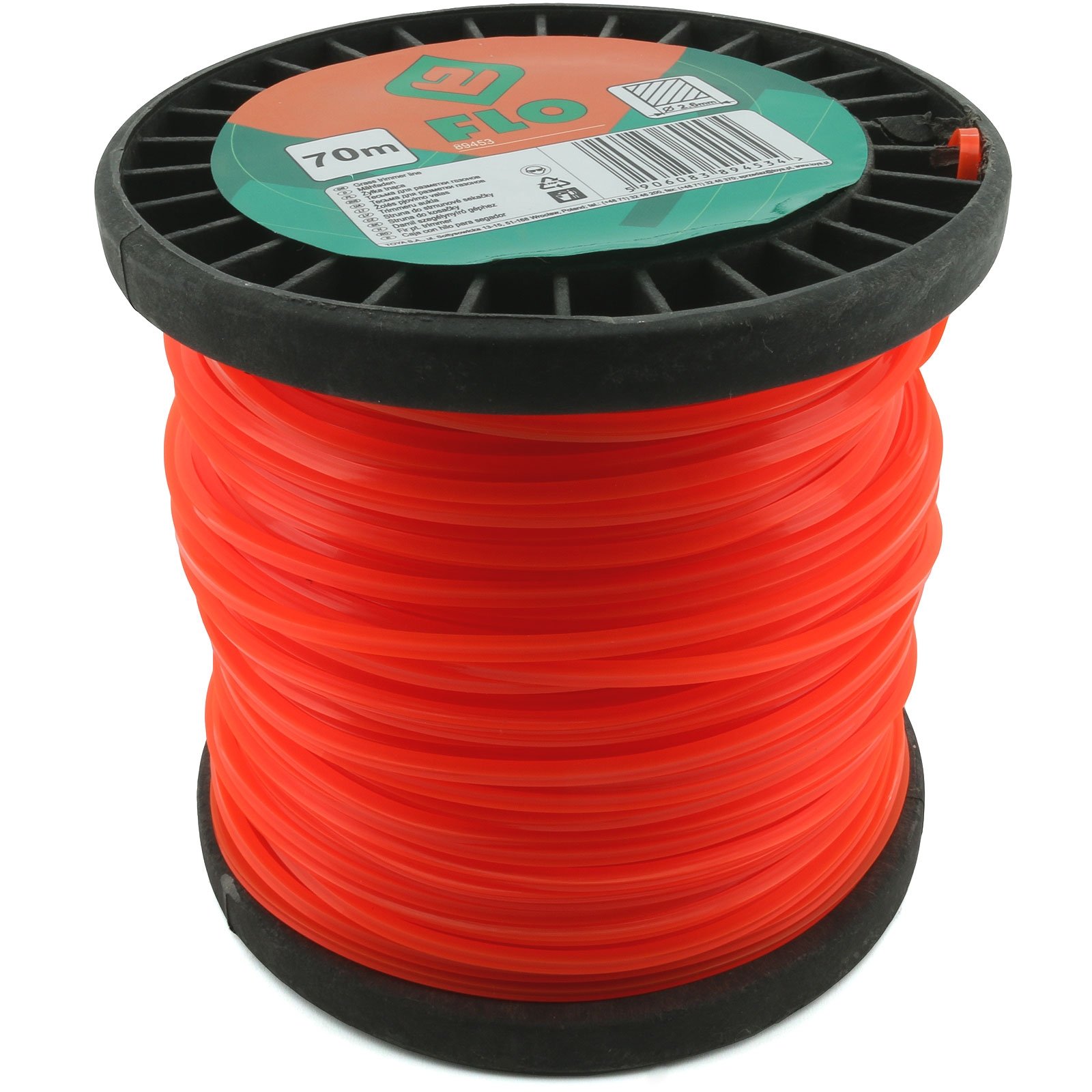 Flo 89453 – The Grass Cutting Line 2.6 mmx70 m/Square/