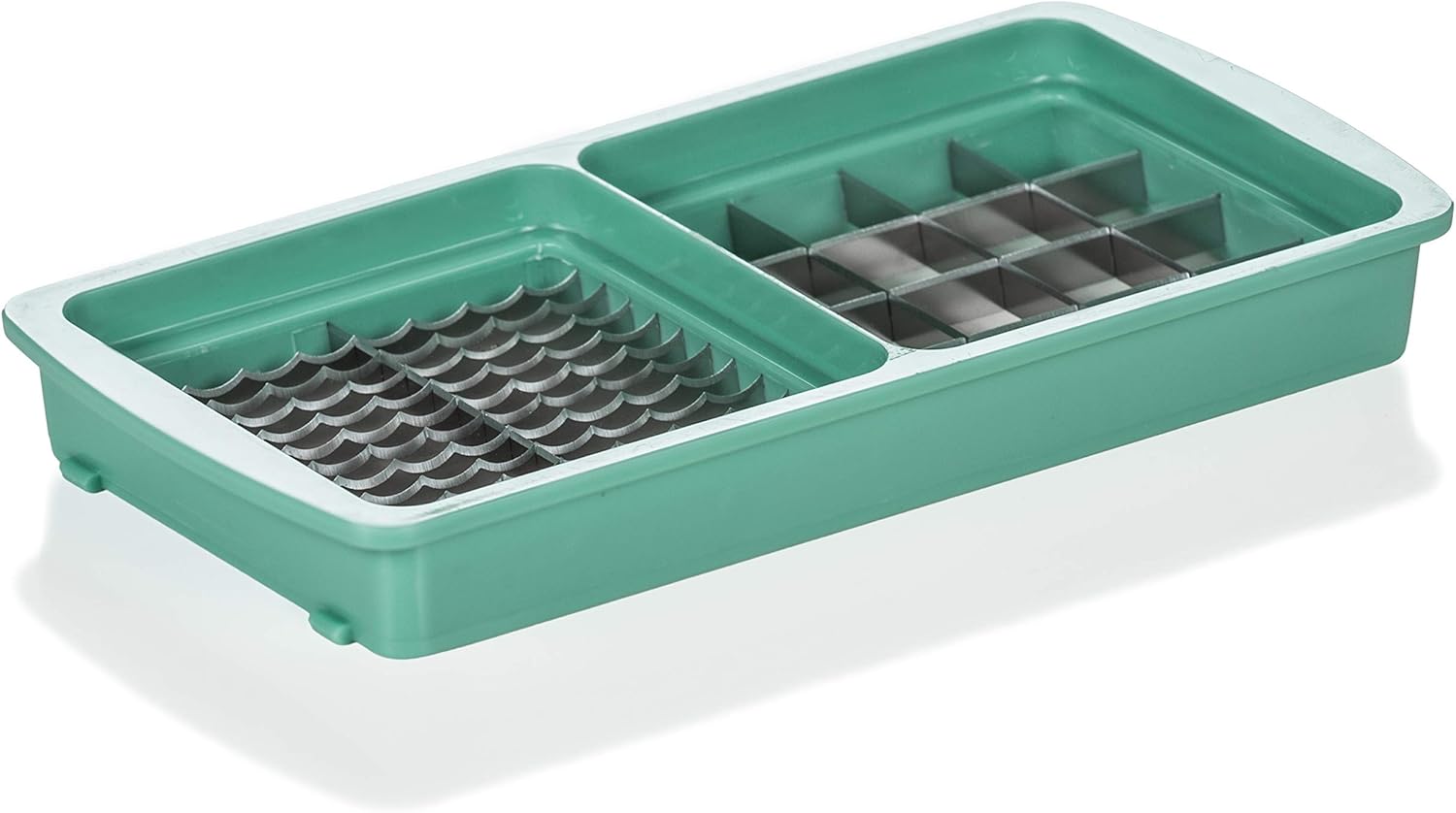 Genius Nicer Dicer Fusion Smart Messereinsatz 5x30 &amp; 15x15mm – Messer mit dem Nicer Dicer FUSION SMART (Fassungsvermögen 1.250 ml) kompatibel Würfel Stifte Scheiben oder Streifen