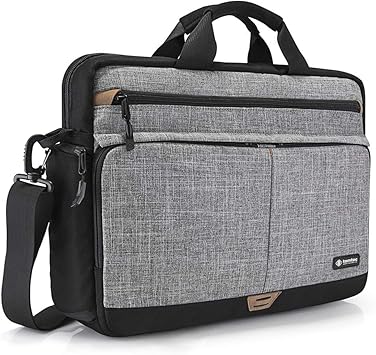 tomtoc 15 inch laptop shoulder bag