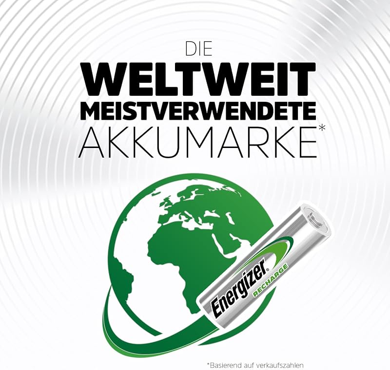 Recharge Power Plus - AA Akkus (8 Stück) - 2000 mAh NiMH Baterien