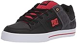 DC Men's Pure SE Skate Shoe, Black, 6 M US