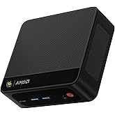 Beelink Mini PC SER5 with AMD Ryzen 5 5500U Mini Computer(6C/12T, up to 4.0GHz), 16GB DDR4 500GB NVMe SSD, Desktop PC 4K HD D