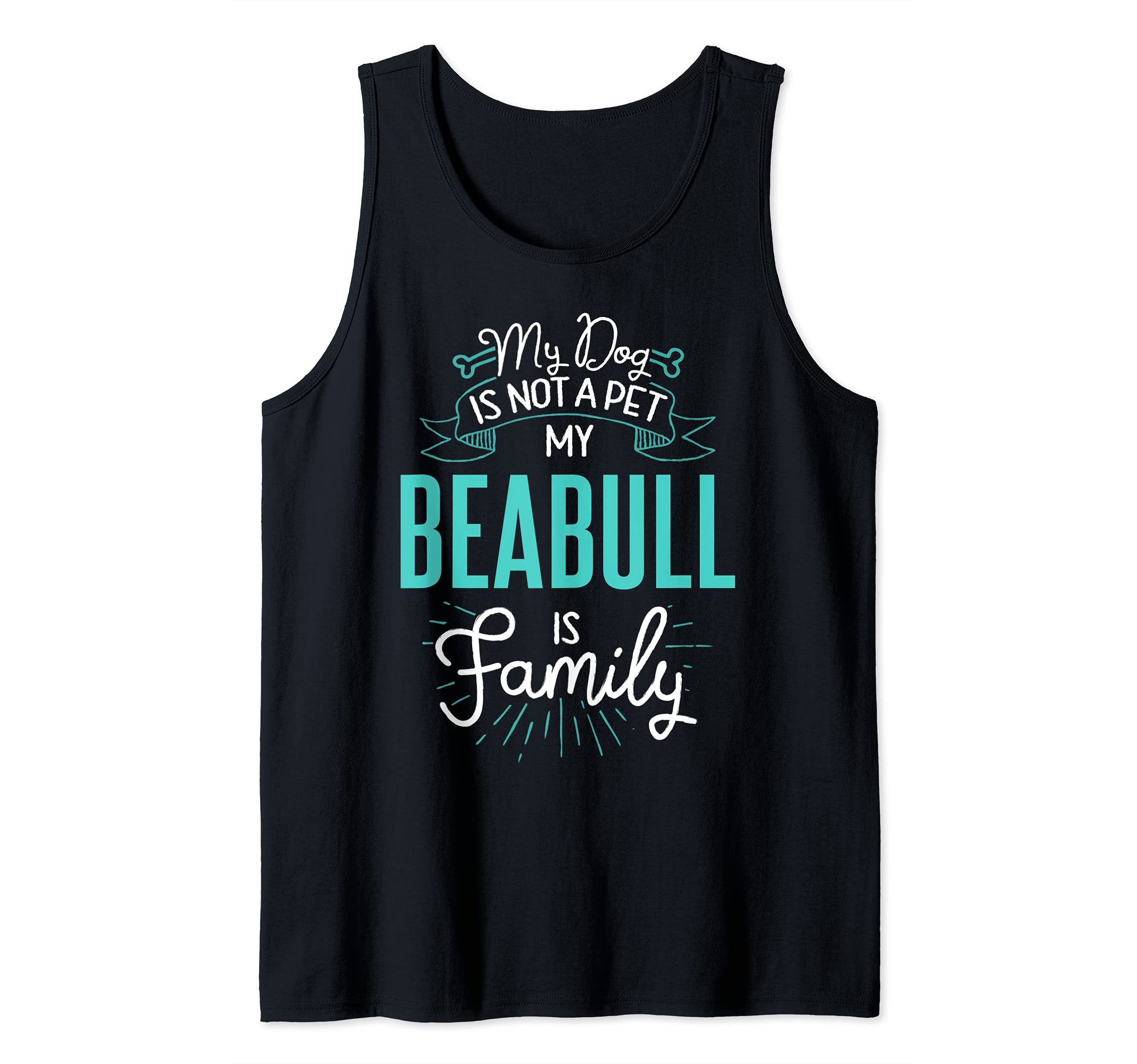 Cute Beabull Design Family Dog Giftn Tank Top