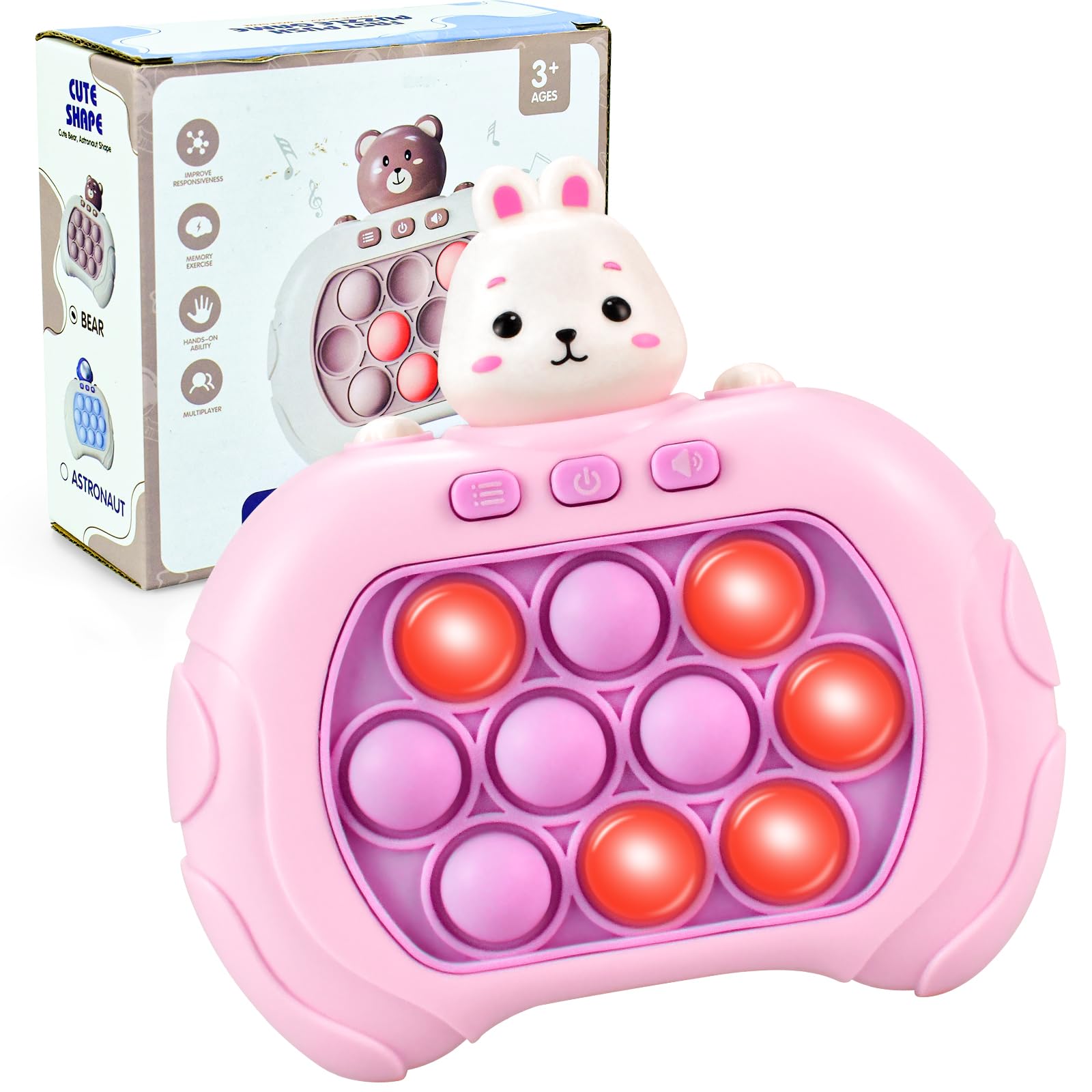 Mua Light Up Pop It Game Quick Push Game, Stress Relief Whack A Mole ...